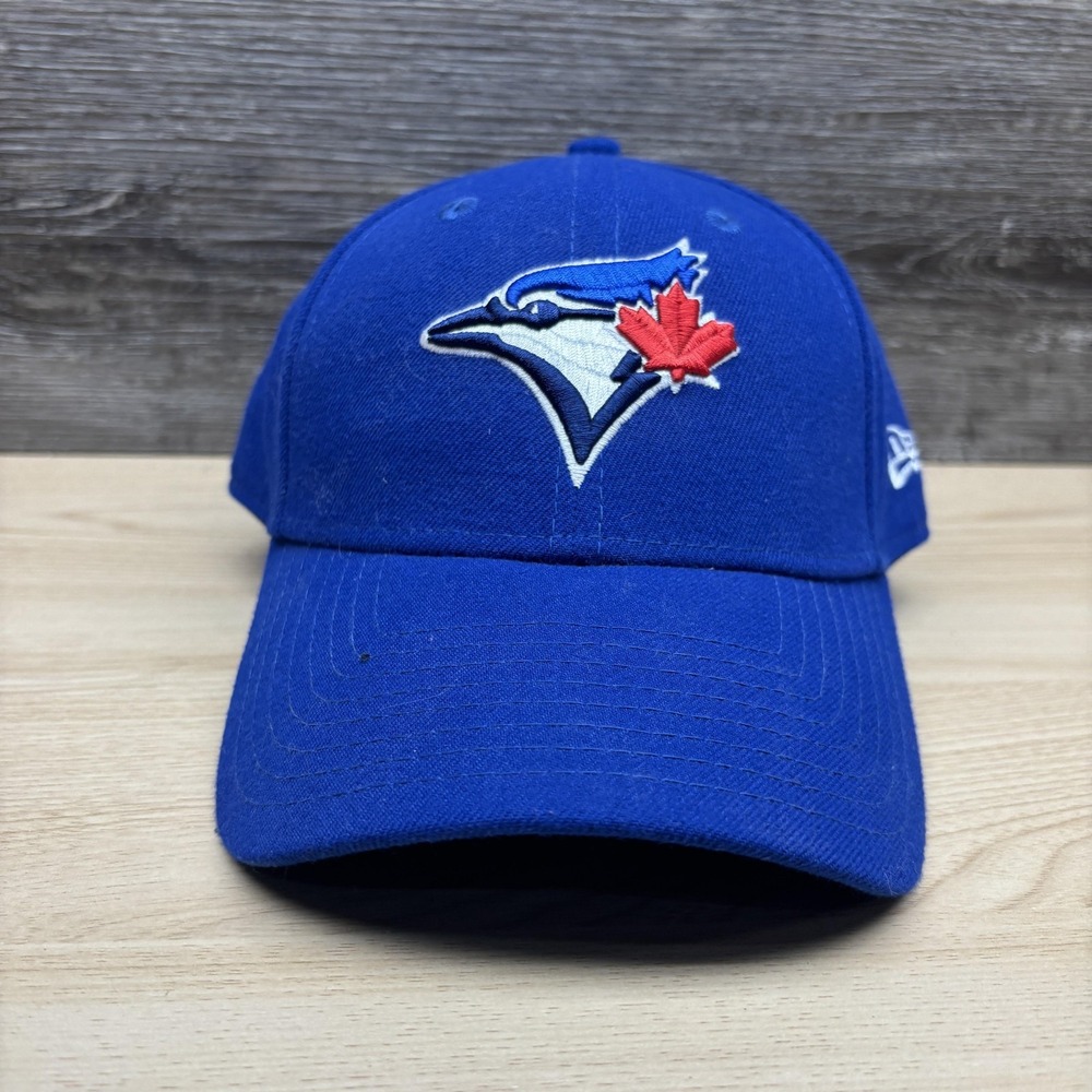 Toronto Blue Jays Hat Cap Strap Back Mens Blue MLB Baseball New Era 9FORTY